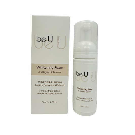 be U Whitening Foam & Aligner Cleaner
