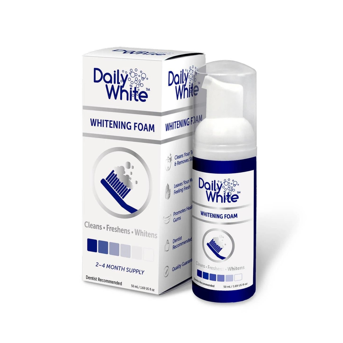 Daily White Whitening Foam